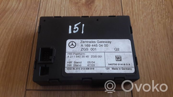 Mercedes-Benz A W169 Gateway control module A1694450400