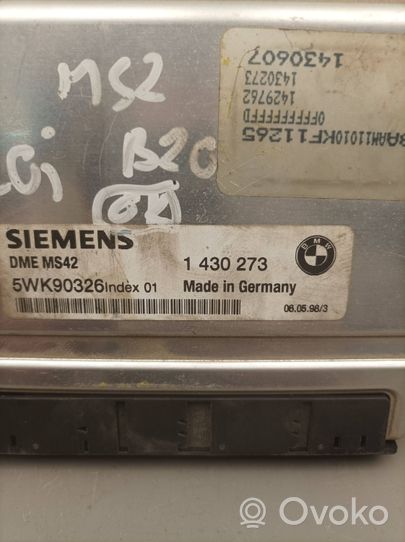 BMW 3 E46 Sterownik / Moduł ECU 1430273