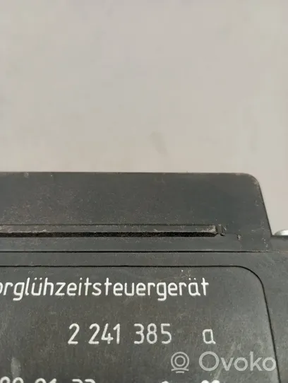 BMW 3 E30 Relais Vorglühkerzen Vorglühanlage 2241385