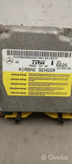 Mercedes-Benz A W169 Centralina/modulo airbag 169820662