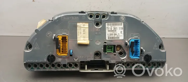 BMW 5 E34 Compteur de vitesse tableau de bord 8359361