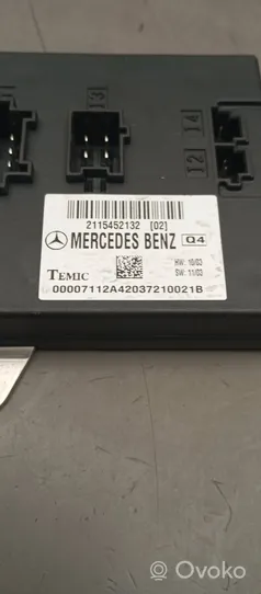 Mercedes-Benz E W211 Altre centraline/moduli 2115452132