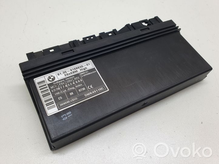 BMW 5 E60 E61 Module confort 9168835