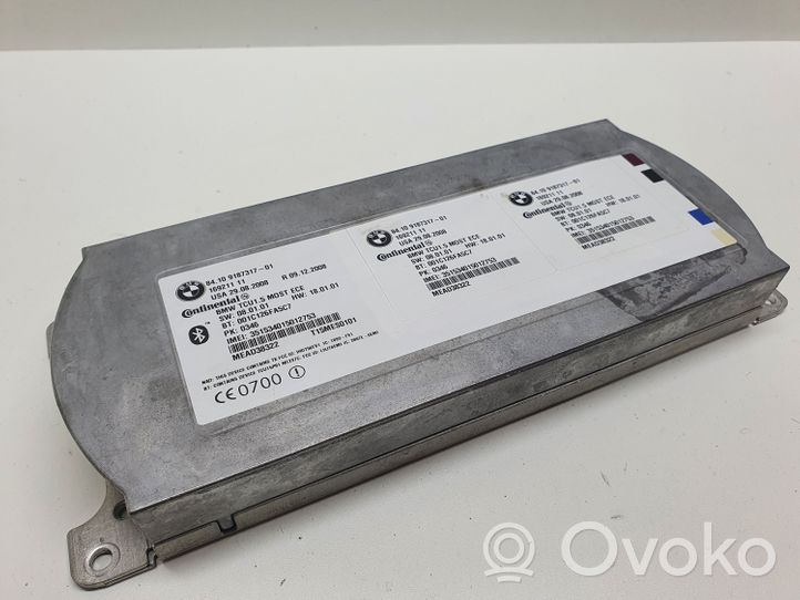 BMW 5 E60 E61 Moduł / Sterownik Bluetooth 9187317