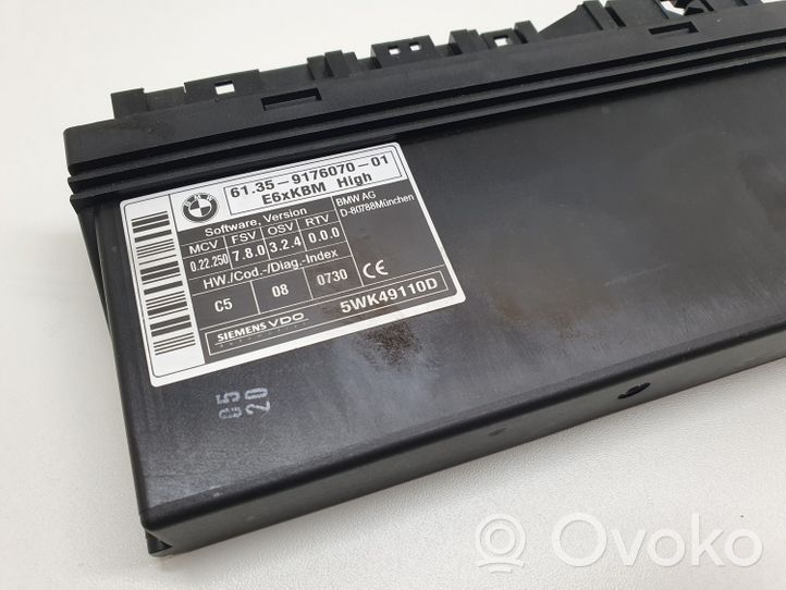 BMW 5 E60 E61 Module confort 9176070