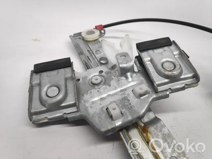 Ford Fiesta Rear window lifting mechanism without motor 