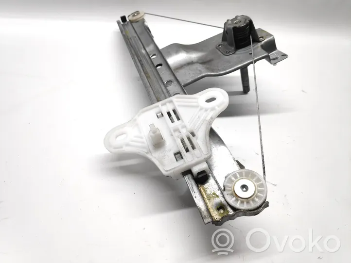 Renault Clio IV Rear window lifting mechanism without motor 