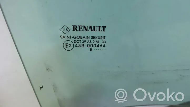 Renault Clio III Vetro del finestrino della portiera posteriore 