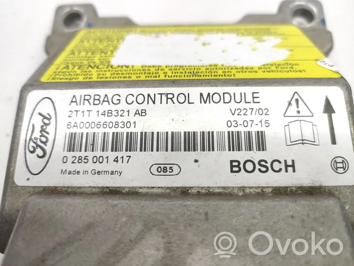 Ford Connect Unidad de control/módulo del Airbag 