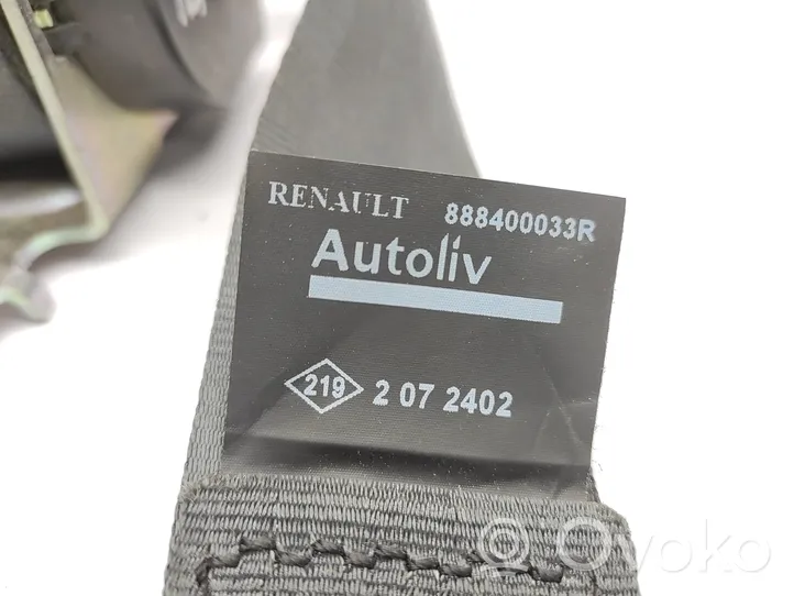 Renault Megane III Ceinture de sécurité (3ème rang) 