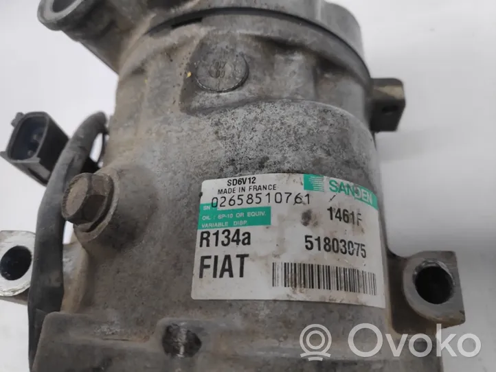 Fiat Grande Punto Compressore aria condizionata (A/C) (pompa) 