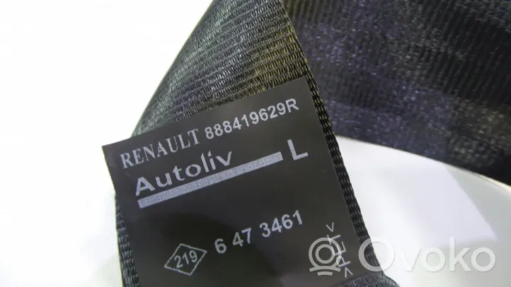 Renault Clio IV Sicherheitsgurt 3. Sitzreihe 