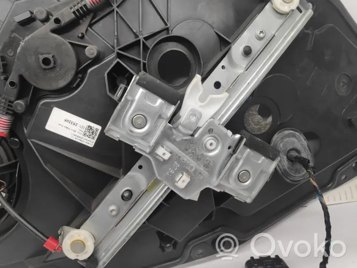 Ford Fiesta Fensterhebermechanismus ohne Motor Tür hinten 