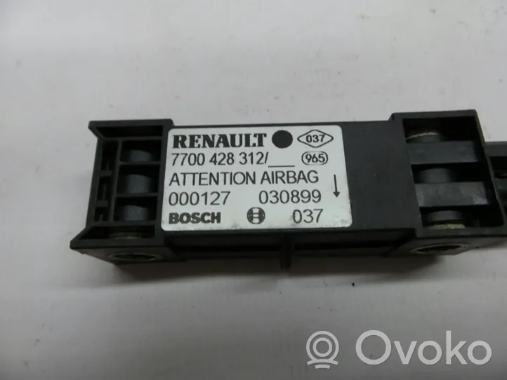 Renault Clio II Airbag deployment crash/impact sensor 