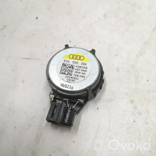 Audi Q3 F3 Altoparlante ad alta frequenza portiere posteriori 83A035399