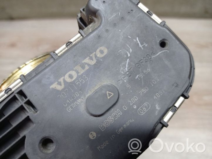 Volvo S60 Zawór przepustnicy 0280750103