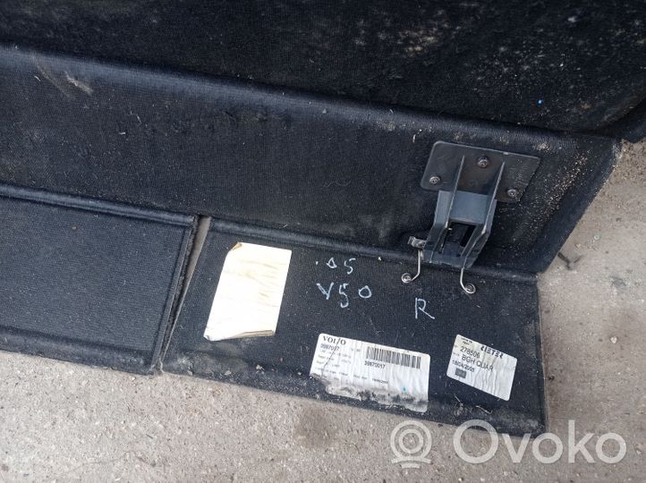 Volvo V50 Doublure de coffre arrière, tapis de sol 