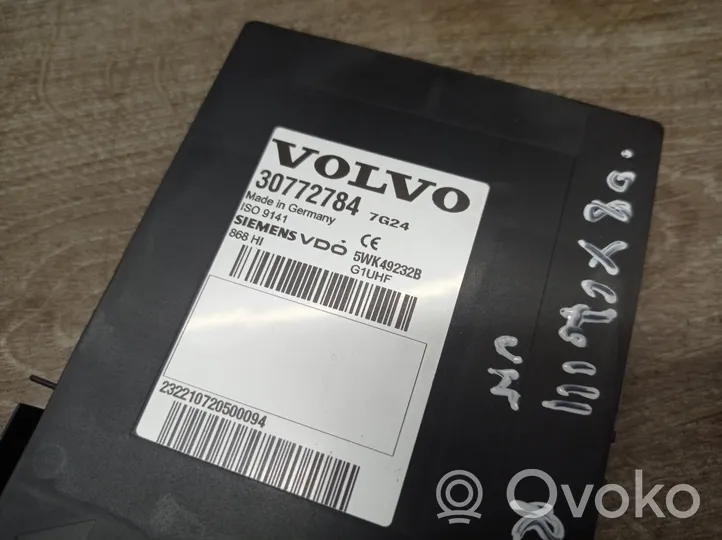 Volvo XC70 Module de contrôle sans clé Go 5WK49232C