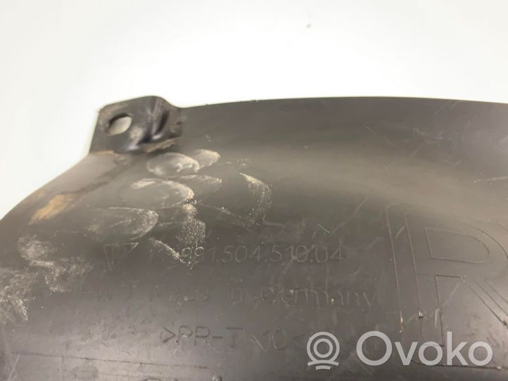 Porsche 911 991 Rivestimento paraspruzzi passaruota anteriore 99150451004