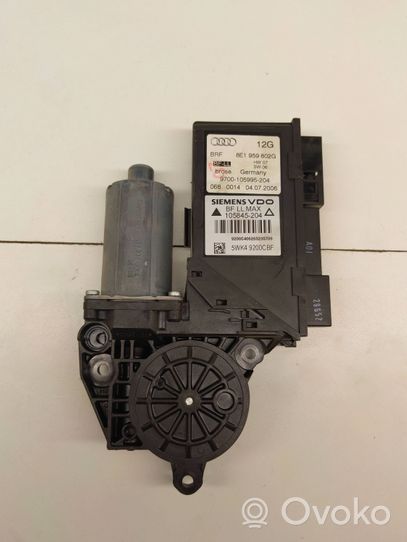 Audi A4 S4 B7 8E 8H Motorino alzacristalli della portiera anteriore 8E1959802G