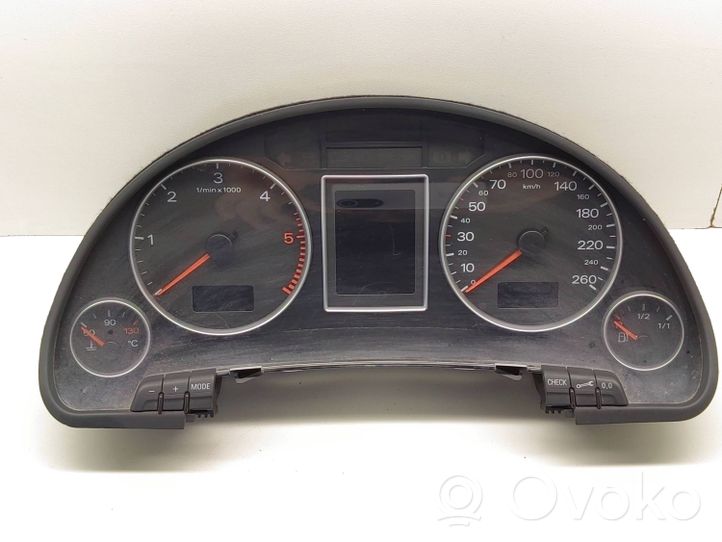 Audi A4 S4 B7 8E 8H Compteur de vitesse tableau de bord 8E0920931P