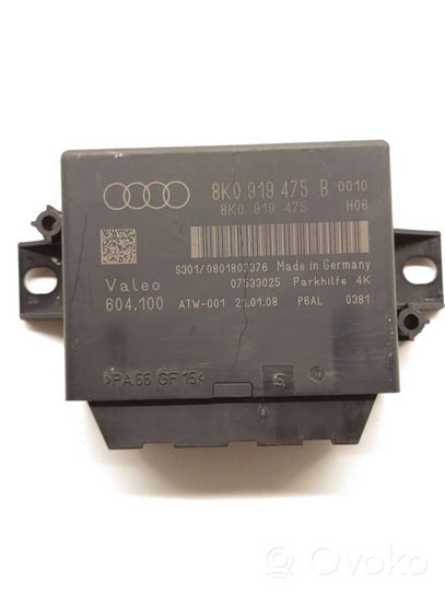 Audi A4 S4 B8 8K Centralina/modulo sensori di parcheggio PDC 8K0919475B