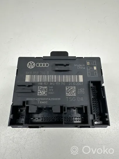 Audi A4 S4 B8 8K Durų elektronikos valdymo blokas 8K0959793B