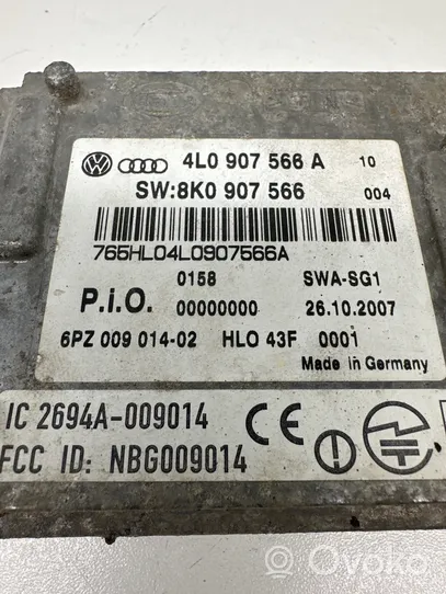 Audi A4 S4 B8 8K Katvealueen hallinnan moduuli 4L0907566A