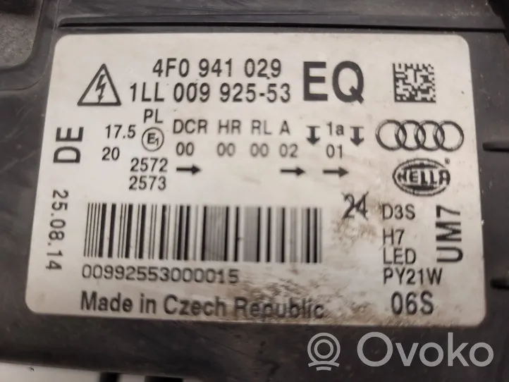 Audi A6 S6 C6 4F Lampa przednia 4F0941029