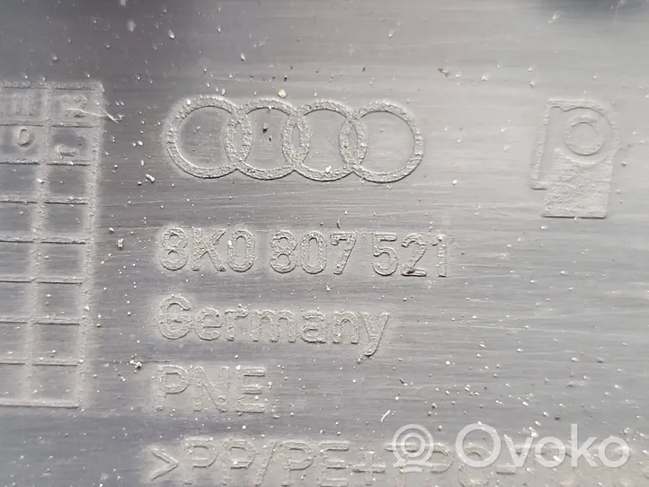 Audi A4 S4 B8 8K Apakšējā bampera daļa 8K0807521