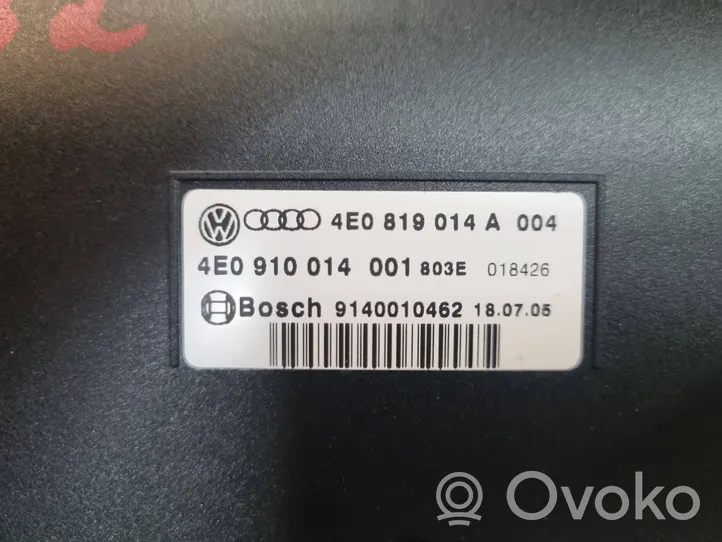 Audi A8 S8 D3 4E Radiateur électrique de chauffage auxiliaire 4E0819014A