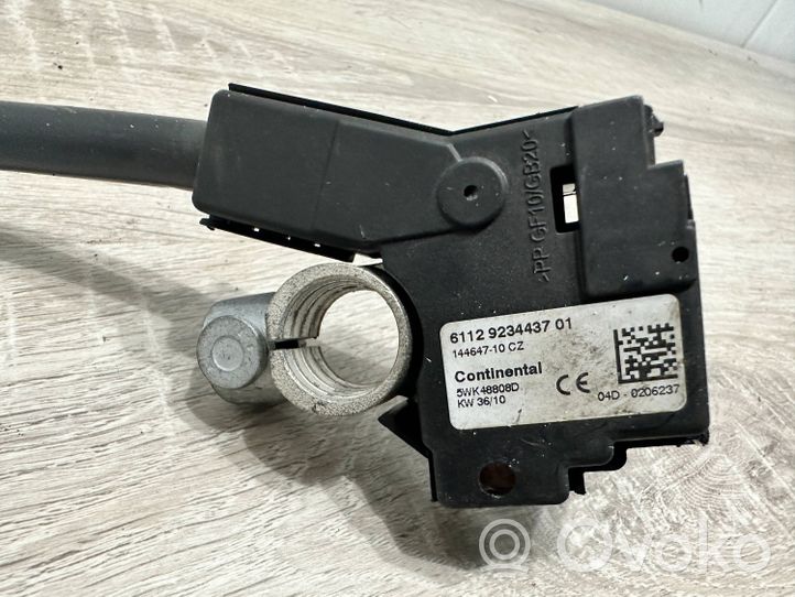 BMW 7 F01 F02 F03 F04 Câble négatif masse batterie 9234437