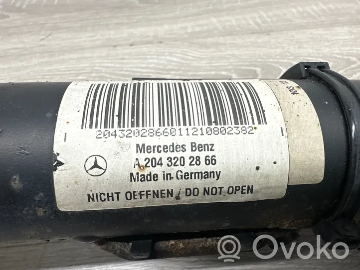 Mercedes-Benz E C207 W207 Front shock absorber with coil spring A2043202866