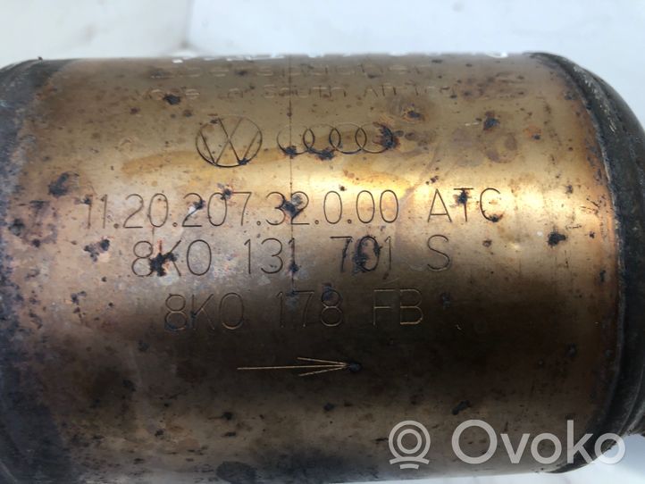 Audi A4 S4 B8 8K Katalizators, FAP/DPF cieto daļiņu filtrs 8K0131701S