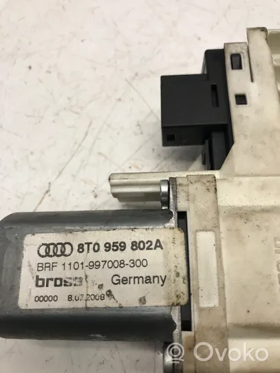 Audi A5 8T 8F Moteur de lève-vitre de porte avant 8T0959802A