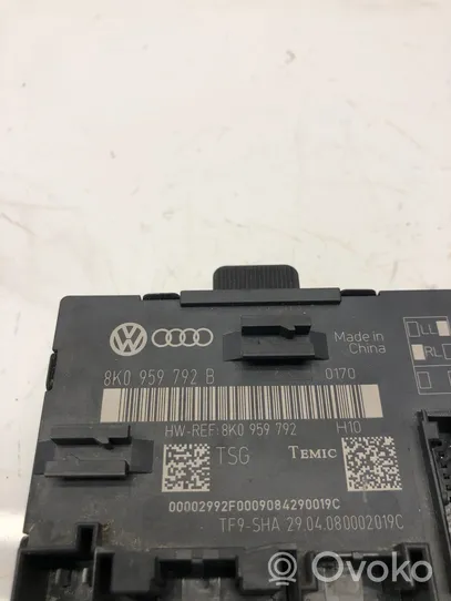 Audi A4 S4 B8 8K Muut ohjainlaitteet/moduulit 8K0959792B