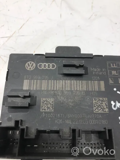 Audi A5 Sportback 8TA Oven ohjainlaite/moduuli 8T0959795J
