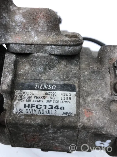 Toyota RAV 4 (XA20) Компрессор (насос) кондиционера воздуха 4472204303