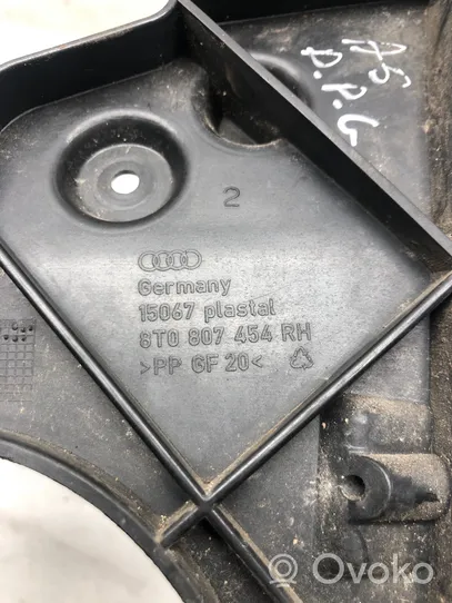 Audi A5 8T 8F Support de pare-chocs arrière 8T0807454