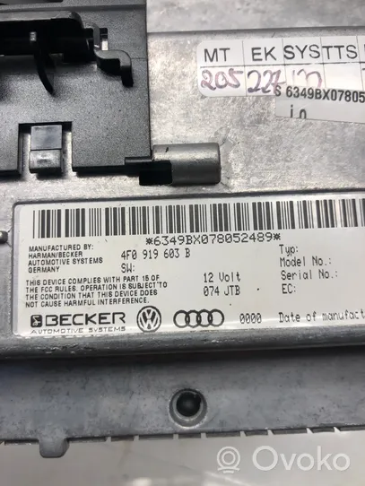 Audi A6 S6 C6 4F Ekrāns / displejs / mazais ekrāns 4F0919603B