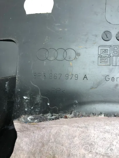 Audi A3 S3 8P Verkleidung Heckklappe Kofferraumdeckel 8P3867979A