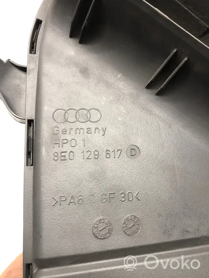 Audi A4 S4 B6 8E 8H Gaisa ieplūdes kanāla detaļas 8E0129617D