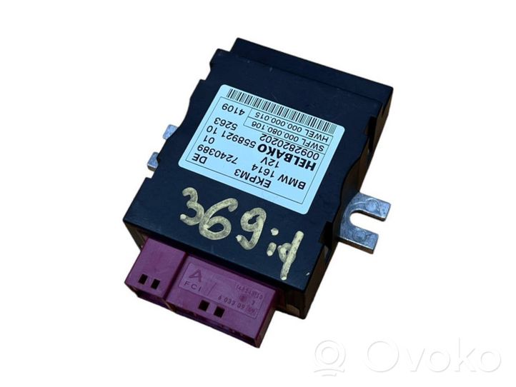 BMW 7 F01 F02 F03 F04 Sterownik / Moduł pompy wtryskowej 7240389