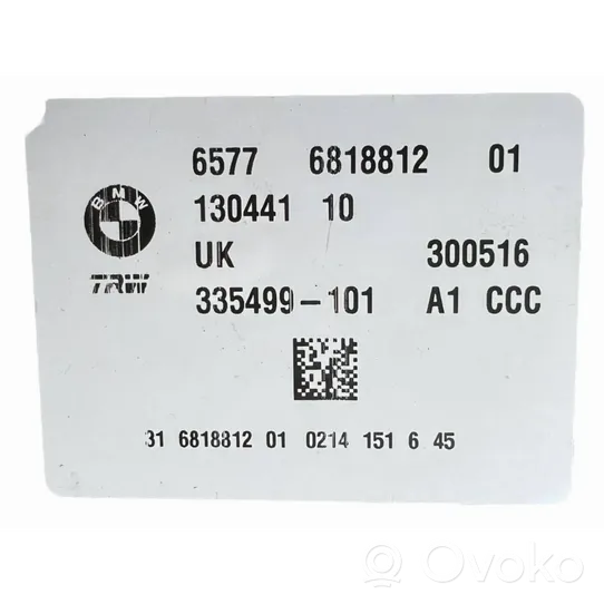 BMW X1 F48 F49 Turvatyynyn ohjainlaite/moduuli 65776818812