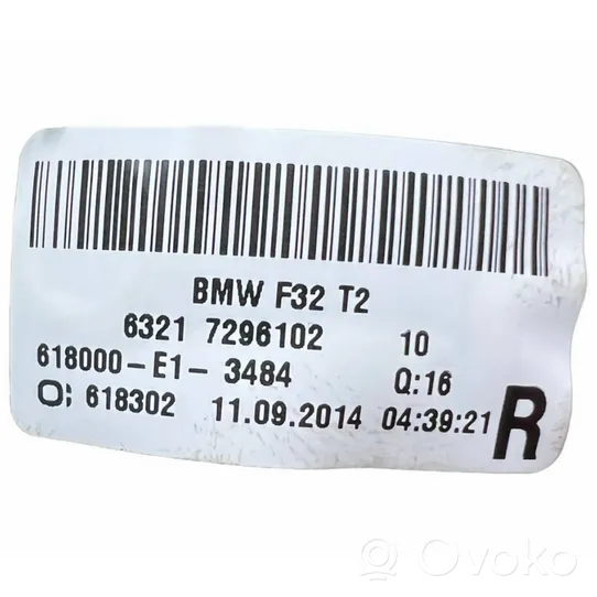 BMW 4 F36 Gran coupe Takaluukun takavalot 63217296102
