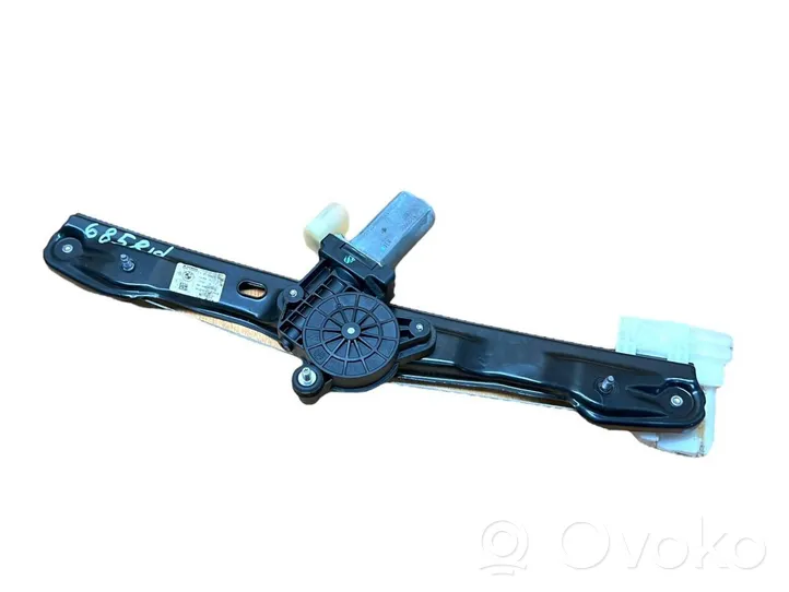 BMW 3 F30 F35 F31 Rear door window regulator with motor 7351049