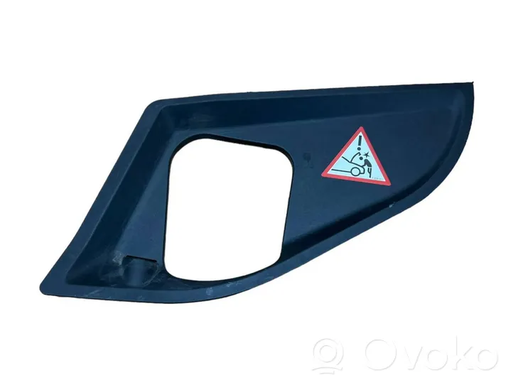 BMW 5 F10 F11 Plaque avant support serrure de capot 7209617