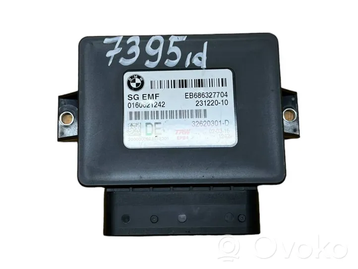 BMW 5 F10 F11 Moduł / Sterownik hamulca postojowego EMF 6863277