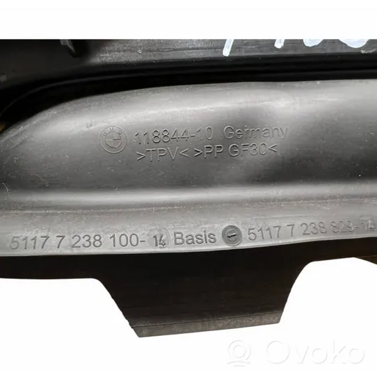 BMW 3 F30 F35 F31 Sportello del serbatoio del carburante 51177238100