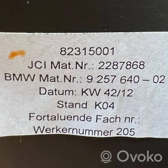 BMW X1 E84 Radio/CD/DVD/GPS-pääyksikkö 65129283428